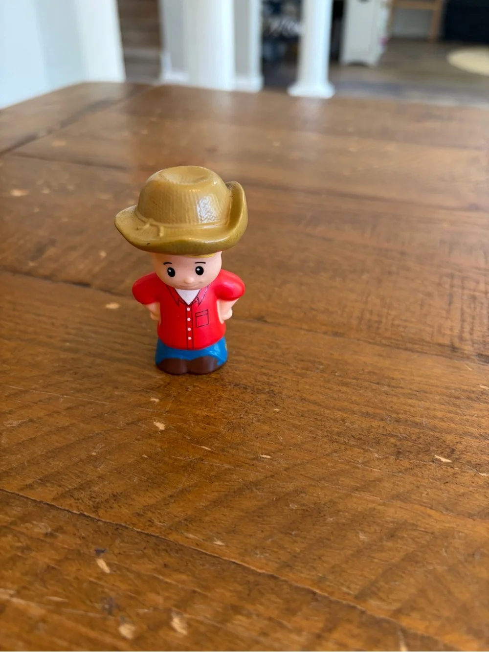 Fisher Price Little People farmer Eddie as is